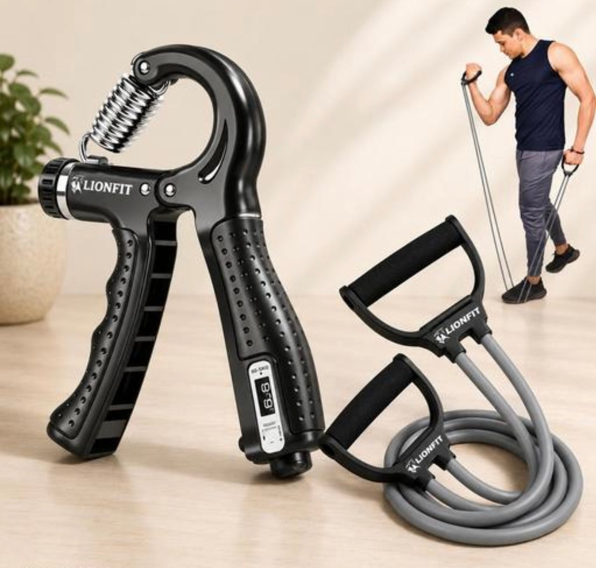 LIONFIT® Adjustable Hand Gripper